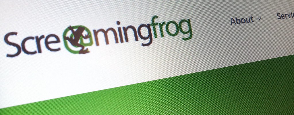 Логотип инструмента Screaming Frog — сканер сайта для технического SEO